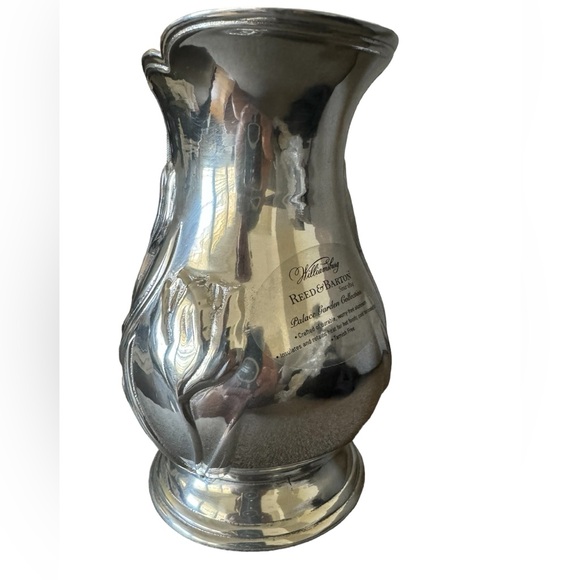 REED & BARTON Palace Garden Collection Pitcher - Picture 4 of 6